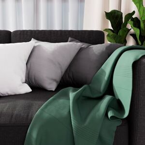 Soleil d'ocre Adele Plaid, Grün, 140 x 200 cm Soleil d'ocre Adele Plaid, Grün, 140 x 200 cm