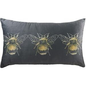 furn. Evans Lichfield Gold Bee Kissen, rechteckig, Samt, gefüllt, mit Federn furn. Evans Lichfield Gold Bee Kissen, rechteckig, Samt, gefüllt, mit Federn