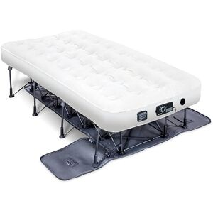 Ivation EZ-Bed (Einzel) Luftmatratze mit Rahmen und Rollkoffer, selbstaufblasend, aufblasbares Bett mit automatischer Abschaltung, Bequeme Oberfläche, ideal für Gäste, Reisen, Urlaub, Camping. Ivation EZ-Bed (Einzel) Luftmatratze mit Rahmen und Rollkoffer, selbstaufblasend, aufblasbares Bett mit automatischer Abschaltung, Bequeme Oberfläche, ideal für Gäste, Reisen, Urlaub, Camping.