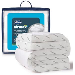 Silentnight Airflow 1000 Matratzenauflage – extra Dicke, Tiefe Matratzenverstärker mit 10 cm Dicker Polsterung, Netzseiten zur Erhöhung der Luftzirkulation und elastischen Bändern, Silentnight Airflow 1000 Matratzenauflage – extra Dicke, Tiefe Matratzenverstärker mit 10 cm Dicker Polsterung, Netzseiten zur Erhöhung der Luftzirkulation und elastischen Bändern,