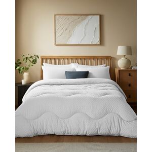 Night Lark Coverless Duvet and Pillowcase Set, Tufted Dots Collection, Coverless Duvet Super King Size 4.5 Tog Washable with Advanced Smartfil Fibre Polar White, Super King Size Night Lark Coverless Duvet and Pillowcase Set, Tufted Dots Collection, Coverless Duvet Super King Size 4.5 Tog Washable with Advanced Smartfil Fibre Polar White, Super King Size