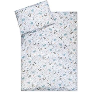 Julius Zöllner Jersey Kinderbettwäsche 100x135 + 40x60 cm, 2-teiliges Set aus Deckenbezug und Kissenbezug, 100 Prozent Jersey-Baumwolle, mit Reißverschluss, Standard 100 by OEKO-TEX, Smart Friends Julius Zöllner Jersey Kinderbettwäsche 100x135 + 40x60 cm, 2-teiliges Set aus Deckenbezug und Kissenbezug, 100 Prozent Jersey-Baumwolle, mit Reißverschluss, Standard 100 by OEKO-TEX, Smart Friends