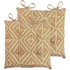furn. Tanza Sitzpolster, Polyester, Terrakotta, 43 x 43cm, 2 furn. Tanza Sitzpolster, Polyester, Terrakotta, 43 x 43cm, 2