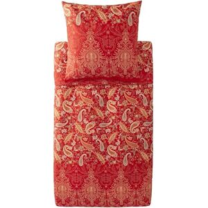 Bassetti MONNALISA Bettwäsche + 2 Kissenhüllen aus 100% Baumwollsatin in der Farbe Rot R1, Maße: 200x200 + 2 K 80x80 cm 9333298 Bassetti MONNALISA Bettwäsche + 2 Kissenhüllen aus 100% Baumwollsatin in der Farbe Rot R1, Maße: 200x200 + 2 K 80x80 cm 9333298