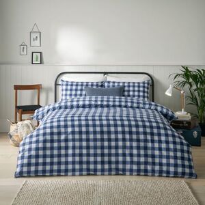 furn. Hartsford Gingham Check Bettbezug-Set – Marineblau – Super King, Blau furn. Hartsford Gingham Check Bettbezug-Set – Marineblau – Super King, Blau
