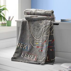 Catherine Lansfield Game Over Fleece Leuchtendes Dunkel 130cm x 170cm Decke - throw Catherine Lansfield Game Over Fleece Leuchtendes Dunkel 130cm x 170cm Decke - throw