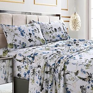 Tribeca Living AMAL4PSSQUBL Extra Deep Pocket Sheet Set - Bettwäsche Tribeca Living AMAL4PSSQUBL Extra Deep Pocket Sheet Set - Bettwäsche