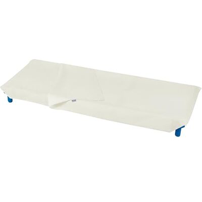 ANDY & HELEN Bettlaken (Oben + unten) für Kinderbett mit elastischen Ecken für eine vollständige Passform. Standardmaße 65 x 140 cm aus 100% Baumwolle, cremefarben ANDY & HELEN Bettlaken (Oben + unten) für Kinderbett mit elastischen Ecken für eine vollständige Passform. Standardmaße 65 x 140 cm aus 100% Baumwolle, cremefarben