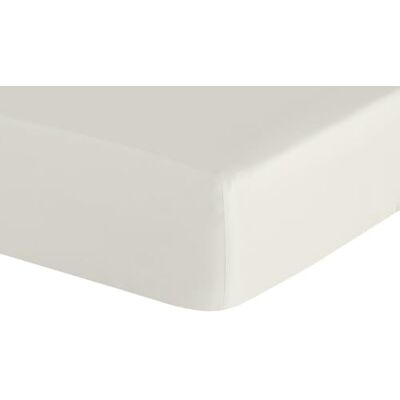 Eurofirany Spannbettlaken 140x200 Bettlaken Basic aus Baumwolle, Spannbetttuch mit Gummizug, Widerstandsfähig für Dicke Matratzen 30 cm Tiefe Tasche Viele Farben, Creme Eurofirany Spannbettlaken 140x200 Bettlaken Basic aus Baumwolle, Spannbetttuch mit Gummizug, Widerstandsfähig für Dicke Matratzen 30 cm Tiefe Tasche Viele Farben, Creme