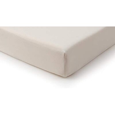 TEMPUR -FIT Spannbetttuch aus Jersey Baumwolle gemischt mit Elasthan, sehr dehnbar, geeignet für Matratzen von 140/160 cm x 190/220 cm, maschinenwaschbar und frei von Chemikalien, Creme TEMPUR -FIT Spannbetttuch aus Jersey Baumwolle gemischt mit Elasthan, sehr dehnbar, geeignet für Matratzen von 140/160 cm x 190/220 cm, maschinenwaschbar und frei von Chemikalien, Creme