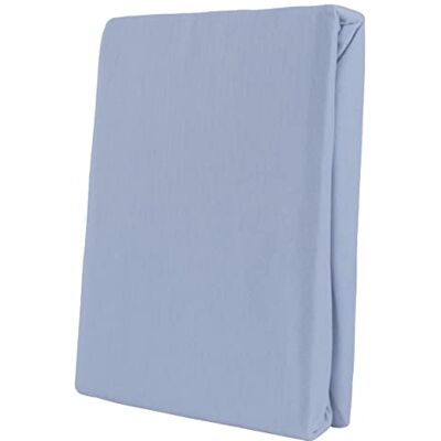 Leonado Vicenti Leonado Vicent Classic Spannbettlaken Bettlaken 100% Baumwolle Jersey Spannbetttuch in vielen Farben & Größen, Maße Spannbettlaken:200 x 200 cm 200 x 220 cm, Farbe Spannbettlaken:Hellblau Leonado Vicenti Leonado Vicent Classic Spannbettlaken Bettlaken 100% Baumwolle Jersey Spannbetttuch in vielen Farben & Größen, Maße Spannbettlaken:200 x 200 cm 200 x 220 cm, Farbe Spannbettlaken:Hellblau