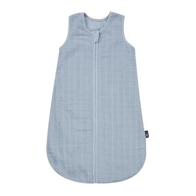 Alvi Mull-Schlafsack Baby Schlafsack mit 0.5 TOG für den Sommer aus 100 % Baumwolle, atmungsaktiv für angenehmen Schlafkomfort Alvi Mull-Schlafsack Baby Schlafsack mit 0.5 TOG für den Sommer aus 100 % Baumwolle, atmungsaktiv für angenehmen Schlafkomfort