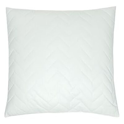 ZOLLNER antiallergisches Kopfkissen mit Zick-Zack-Steppung in 80x80 cm Polyesterfüllung atmungsaktiver Bezug aus Mischgewebe waschbar bis 95°C Hotelqualität ZOLLNER antiallergisches Kopfkissen mit Zick-Zack-Steppung in 80x80 cm Polyesterfüllung atmungsaktiver Bezug aus Mischgewebe waschbar bis 95°C Hotelqualität