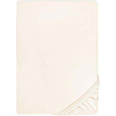 Biberna Marc Spannbettlaken - Jersey, 180-200x200 cm, Beige Biberna Marc Spannbettlaken - Jersey, 180-200x200 cm, Beige