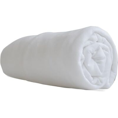DODO Mon P Spannbettlaken, wasserdicht, 30 x 75 cm, für Babykörbe, Weiß DODO Mon P Spannbettlaken, wasserdicht, 30 x 75 cm, für Babykörbe, Weiß