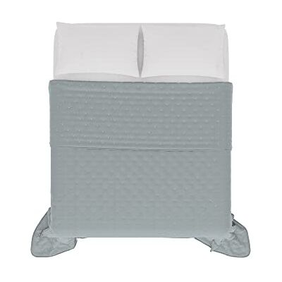 Italian Bed Linen Sommer Steppdecke CHIC, mikrofaser, DOPPELTE 250x250cm, Dunkelgrau Italian Bed Linen Sommer Steppdecke CHIC, mikrofaser, DOPPELTE 250x250cm, Dunkelgrau