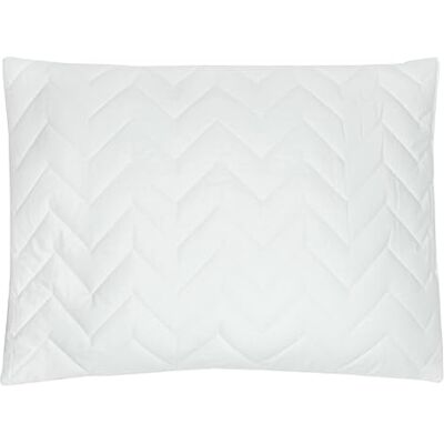 ZOLLNER antiallergisches Kopfkissen mit Zick-Zack-Steppung in 60x80 cm Polyesterfüllung atmungsaktiver Bezug aus Mischgewebe waschbar bis 95°C Hotelqualität ZOLLNER antiallergisches Kopfkissen mit Zick-Zack-Steppung in 60x80 cm Polyesterfüllung atmungsaktiver Bezug aus Mischgewebe waschbar bis 95°C Hotelqualität