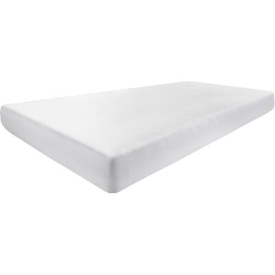 Dormisette Q304 Stretch-Molton-Spannbetttuch, 120/190 cm bis 140/210 cm, für Matratzenhöhen bis ca. 30 cm Höhe, weiß Dormisette Q304 Stretch-Molton-Spannbetttuch, 120/190 cm bis 140/210 cm, für Matratzenhöhen bis ca. 30 cm Höhe, weiß