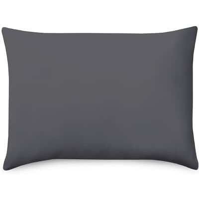 Third of Life Kissenbezug 50x70 cm Dunkelgrau Einzelpack, Mit Premium Mako-Baumwolle Double Jersey, Kissenhülle für 50 x 70 Kissen, Pillow case für Seitenschläferkissen, Oeko-Tex zertifizierter Polsterbezug Third of Life Kissenbezug 50x70 cm Dunkelgrau Einzelpack, Mit Premium Mako-Baumwolle Double Jersey, Kissenhülle für 50 x 70 Kissen, Pillow case für Seitenschläferkissen, Oeko-Tex zertifizierter Polsterbezug