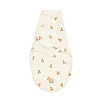 Jollein Pucksack Wrapper Baby 0-3 Monate – Teddy Bear – 100% Baumwolle – 0.5 TOG – Sommer Wrapper Neugeborene – Mit Klettverschluss & Reißverschluss Unten – Swaddle – Oeko-TEX Zertifiziert Jollein Pucksack Wrapper Baby 0-3 Monate – Teddy Bear – 100% Baumwolle – 0.5 TOG – Sommer Wrapper Neugeborene – Mit Klettverschluss & Reißverschluss Unten – Swaddle – Oeko-TEX Zertifiziert