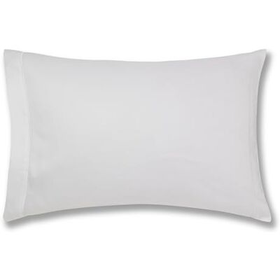 Bianca Plain Dyed White Kopfkissenbezug, 65 x 65 cm (2) Bianca Plain Dyed White Kopfkissenbezug, 65 x 65 cm (2)