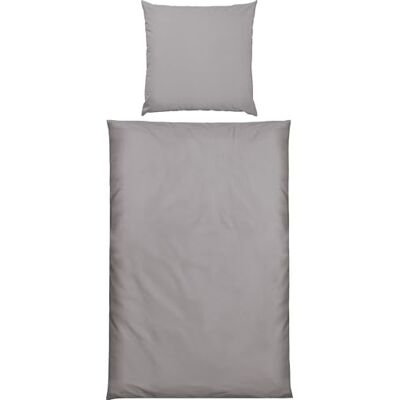Erwin Müller Landshut Mako-Satin Grau 135x200 Bettwäsche Erwin Müller Landshut Mako-Satin Grau 135x200 Bettwäsche