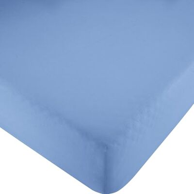 Erwin Müller Würzburg Blau Spannbettlaken - Bettwäsche Erwin Müller Würzburg Blau Spannbettlaken - Bettwäsche