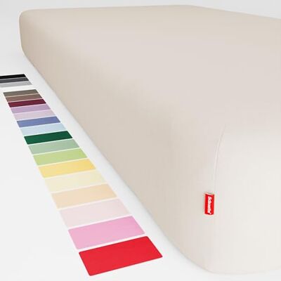 Schuette ® Topper Spannbettlaken • 90x200 cm • Wow! Kollektion: Vanilla & Co. (Beige) • 100% Superfluff Baumwolle, Blickdicht, Faltenfrei • mit Rundumgummi • Matratzenhöhe bis 10 cm Schuette ® Topper Spannbettlaken • 90x200 cm • Wow! Kollektion: Vanilla & Co. (Beige) • 100% Superfluff Baumwolle, Blickdicht, Faltenfrei • mit Rundumgummi • Matratzenhöhe bis 10 cm