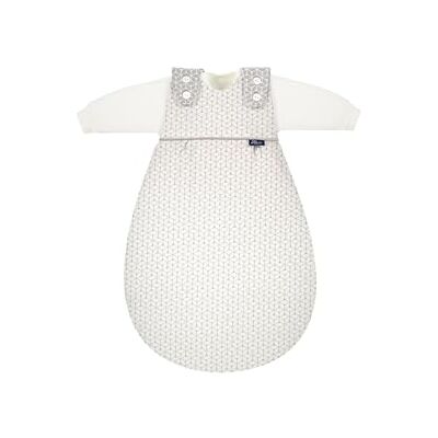 Alvi 42350/944-8 Schlafsack für Babys, Taupe, Grau, bedruckt, Baumwolle, langärmelig, Junge/Mädchen, Reißverschluss Alvi 42350/944-8 Schlafsack für Babys, Taupe, Grau, bedruckt, Baumwolle, langärmelig, Junge/Mädchen, Reißverschluss