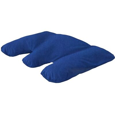 Hefel My Neck Jersey Kissenbezug: 100% Baumwolle, Reißverschluss, Blau, 50x70 cm, Maschinenwaschbar, Pillow Cover für das My Neck Kissen Hefel My Neck Jersey Kissenbezug: 100% Baumwolle, Reißverschluss, Blau, 50x70 cm, Maschinenwaschbar, Pillow Cover für das My Neck Kissen