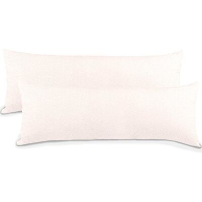 aqua-textil Classic Line Baumwoll Kissenbezug 2er-Set 40 x 200 cm Schnee weiß e Seitenschläferkissen Bezug Kissenhülle. Kopfkissenüberzug. Pillowcase. Bettkissen. Kopfkissenbezug. Reißverschluss aqua-textil Classic Line Baumwoll Kissenbezug 2er-Set 40 x 200 cm Schnee weiß e Seitenschläferkissen Bezug Kissenhülle. Kopfkissenüberzug. Pillowcase. Bettkissen. Kopfkissenbezug. Reißverschluss