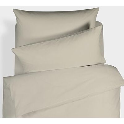 Bianca Plain Dyed Neutral Bettbezug 140 x 220 + 60 x 70 cm Bianca Plain Dyed Neutral Bettbezug 140 x 220 + 60 x 70 cm