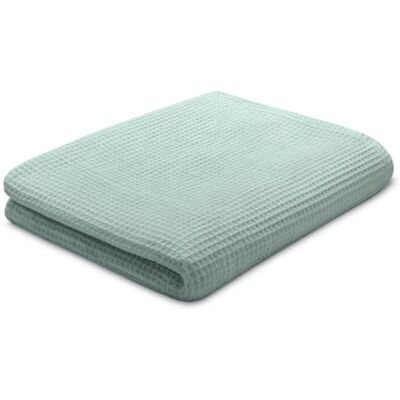 Ehrenkind Tagesdecke Musselin Jade 150 x 250 cm – Bettüberwurf aus 100% Bio-Baumwolle, Oeko-TEX® Zertifiziert Ehrenkind Tagesdecke Musselin Jade 150 x 250 cm – Bettüberwurf aus 100% Bio-Baumwolle, Oeko-TEX® Zertifiziert