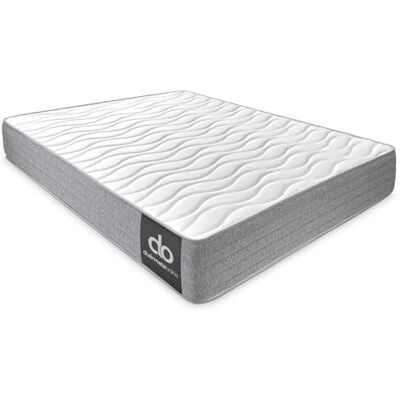 DUÉRMETE ONLINE Matratze 160 x 200 cm, viskoelastisch, Frida mit Winter-/Sommerseite, ergonomisch, optimaler Komfort und Härte, hygienisch und atmungsaktiv, Dicke 25 cm DUÉRMETE ONLINE Matratze 160 x 200 cm, viskoelastisch, Frida mit Winter-/Sommerseite, ergonomisch, optimaler Komfort und Härte, hygienisch und atmungsaktiv, Dicke 25 cm