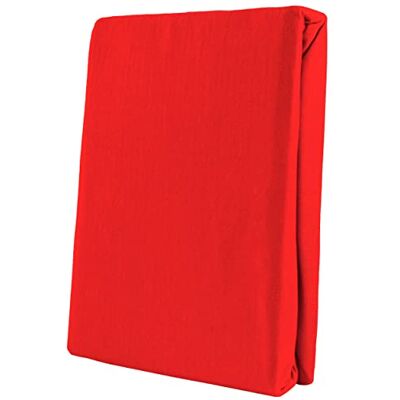 Leonado Vicenti Leonado Vicent Classic Spannbettlaken Bettlaken 100% Baumwolle Jersey Spannbetttuch in vielen Farben & Größen, Maße Spannbettlaken:200 x 200 cm 200 x 220 cm, Farbe Spannbettlaken:Rot Leonado Vicenti Leonado Vicent Classic Spannbettlaken Bettlaken 100% Baumwolle Jersey Spannbetttuch in vielen Farben & Größen, Maße Spannbettlaken:200 x 200 cm 200 x 220 cm, Farbe Spannbettlaken:Rot