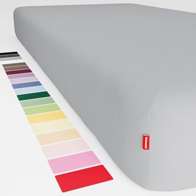 Schuette ® Topper Spannbettlaken • 70x140 cm • Wow! Kollektion: Graceful Grayce (Hellgrau) • 100% Superfluff Baumwolle, Blickdicht, Faltenfrei • mit Rundumgummi • Matratzenhöhe bis 10 cm Schuette ® Topper Spannbettlaken • 70x140 cm • Wow! Kollektion: Graceful Grayce (Hellgrau) • 100% Superfluff Baumwolle, Blickdicht, Faltenfrei • mit Rundumgummi • Matratzenhöhe bis 10 cm