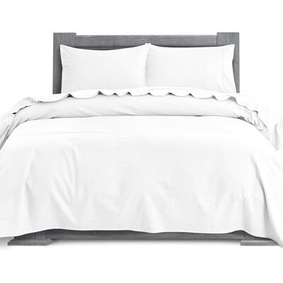 Elegant Comfort Weiches 4-teiliges Flanell-Bettwäsche-Set aus 100% türkischer Baumwolle, Premium-Qualität, tiefes Spannbetttuch, ultraweich, gemütlich, warme Flanell-Bettlaken, Cali King, Weiß Elegant Comfort Weiches 4-teiliges Flanell-Bettwäsche-Set aus 100% türkischer Baumwolle, Premium-Qualität, tiefes Spannbetttuch, ultraweich, gemütlich, warme Flanell-Bettlaken, Cali King, Weiß