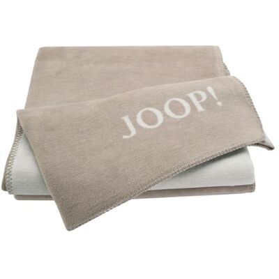 JOOP! ® Uni-Doubleface, flauschig-weiche Kuscheldecke Sand-Pergament Wohndecke aus Baumwolle und Polyacryl, Made in Germany, wärmende Sofadecke, Tagesdecke in 150x200 cm, OEKO-TEX Standard 100 JOOP! ® Uni-Doubleface, flauschig-weiche Kuscheldecke Sand-Pergament Wohndecke aus Baumwolle und Polyacryl, Made in Germany, wärmende Sofadecke, Tagesdecke in 150x200 cm, OEKO-TEX Standard 100
