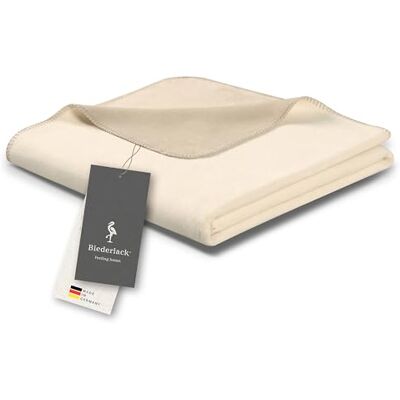 biederlack ® weiche Wohndecke Cotton Doubleface, Sofadecke in 150x200 cm Made in Germany, Kuscheldecke aus Baumwoll-Mischgewebe, Wendedecke, warme Couchdecke, OEKO-TEX Made in Green biederlack ® weiche Wohndecke Cotton Doubleface, Sofadecke in 150x200 cm Made in Germany, Kuscheldecke aus Baumwoll-Mischgewebe, Wendedecke, warme Couchdecke, OEKO-TEX Made in Green
