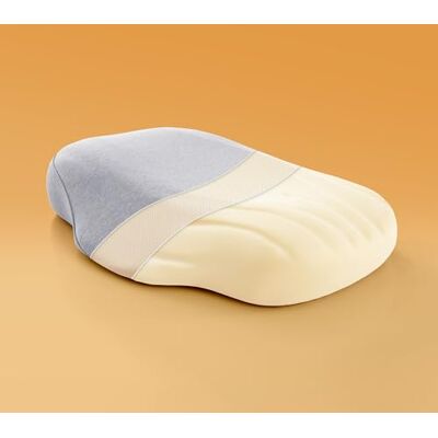 Sonive Nackenkissen Kopfkissen, Kissen Kopfkissen mit Baumwolle Kissenbezug aus Memory Foam für Kinder Mann Frau, Grau 58x38x10cm Sonive Nackenkissen Kopfkissen, Kissen Kopfkissen mit Baumwolle Kissenbezug aus Memory Foam für Kinder Mann Frau, Grau 58x38x10cm