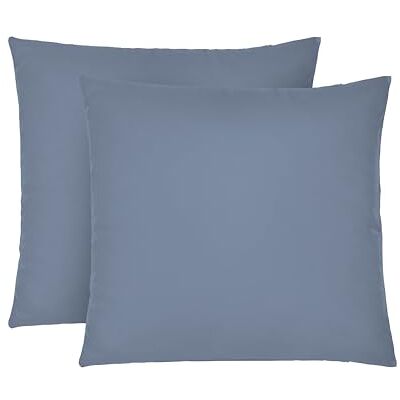 biberna Michi Jersey Kissenbezug - Blau - Kissenbezug biberna Michi Jersey Kissenbezug - Blau - Kissenbezug