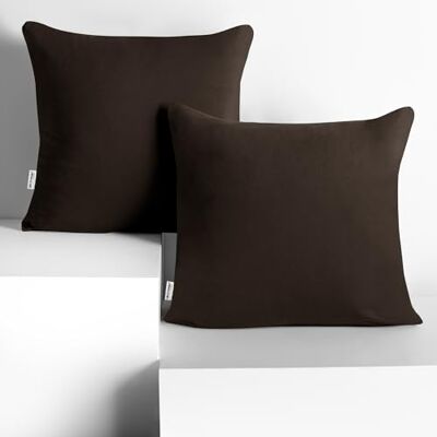 DecoKing Dunkelbraune 40x40 Dekokissenbezug DecoKing Dunkelbraune 40x40 Dekokissenbezug