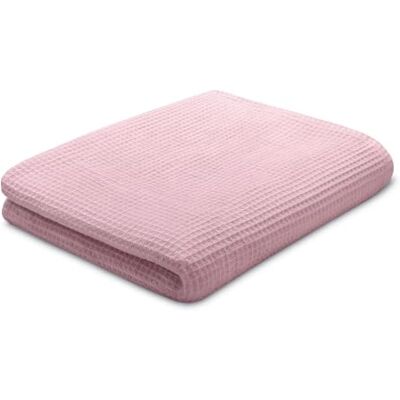 Ehrenkind Tagesdecke Musselin Rosé 130 x 170 cm – Bettüberwurf aus 100% Bio-Baumwolle, Oeko-TEX® Zertifiziert Ehrenkind Tagesdecke Musselin Rosé 130 x 170 cm – Bettüberwurf aus 100% Bio-Baumwolle, Oeko-TEX® Zertifiziert