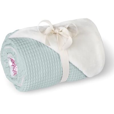 babybay Kuscheldecke 75x100 cm Waffelpiqué, zartblau babybay Kuscheldecke 75x100 cm Waffelpiqué, zartblau