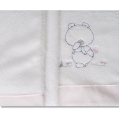 Babyline Bettwäsche-Set aus 100% Coralina-Stoff für Kinderbett/Bett, 80 x 130 cm, warm, superweich, hypoallergen, inklusive Spannbettlaken, Bettbezug und Kissenbezug (Pepo Rosa) Babyline Bettwäsche-Set aus 100% Coralina-Stoff für Kinderbett/Bett, 80 x 130 cm, warm, superweich, hypoallergen, inklusive Spannbettlaken, Bettbezug und Kissenbezug (Pepo Rosa)