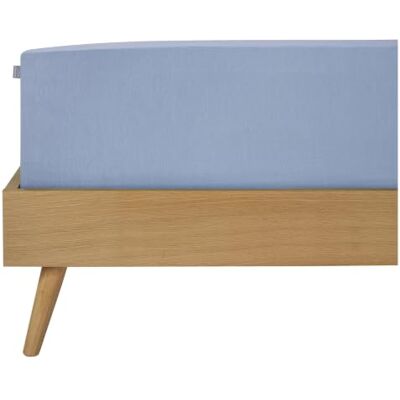 Schiesser Spannbettlaken 180x200 cm 100% Baumwolle Hellblau Rundumgummi Edeljersey aus natürlicher Faser weich & atmungsaktiv pflegeleicht OEKO-TEX® MADE IN GREEN Schiesser Spannbettlaken 180x200 cm 100% Baumwolle Hellblau Rundumgummi Edeljersey aus natürlicher Faser weich & atmungsaktiv pflegeleicht OEKO-TEX® MADE IN GREEN