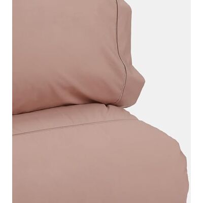 Bianca Plain Dyed Rose Tan Bettbezug 140 x 220 + 60 x 70 cm Bianca Plain Dyed Rose Tan Bettbezug 140 x 220 + 60 x 70 cm