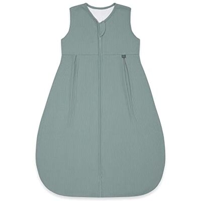 emma & noah Premium Baby Schlafsack Sommer, Bequem & Atmungsaktiv, 100% Bio-Baumwolle, OEKO-TEX Zertifiziert, Flauschig Weich, Bewegungsfreiheit, 1.0 TOG (Essential Mint, 90 cm) emma & noah Premium Baby Schlafsack Sommer, Bequem & Atmungsaktiv, 100% Bio-Baumwolle, OEKO-TEX Zertifiziert, Flauschig Weich, Bewegungsfreiheit, 1.0 TOG (Essential Mint, 90 cm)