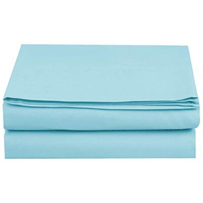 Elegant Comfort Premium Hotelqualität 1-teiliges Bettlaken, luxuriös und weichstes 1500 Premium-Hotelqualität, Mikrofaser, Bettlaken, knitterfrei, schmutzabweisend, voll, Aqua Elegant Comfort Premium Hotelqualität 1-teiliges Bettlaken, luxuriös und weichstes 1500 Premium-Hotelqualität, Mikrofaser, Bettlaken, knitterfrei, schmutzabweisend, voll, Aqua