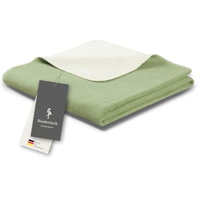 biederlack ® weiche Wohndecke Cotton Doubleface, Sofadecke in 150x200 Made in Germany, Kuscheldecke aus Baumwoll-Mischgewebe, Wendedecke, warme Couchdecke, OEKO-TEX Made in Green biederlack ® weiche Wohndecke Cotton Doubleface, Sofadecke in 150x200 Made in Germany, Kuscheldecke aus Baumwoll-Mischgewebe, Wendedecke, warme Couchdecke, OEKO-TEX Made in Green